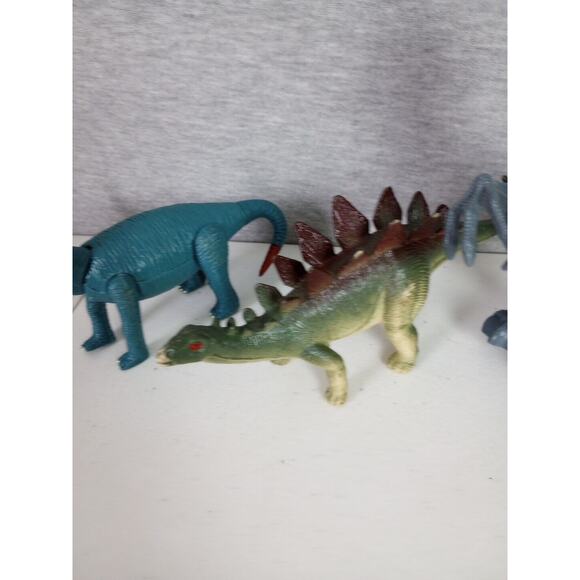 K&M International Animal Planet Dinosaur Lot of 4 2001 Brachosaurus Dino - Picture 3 of 16